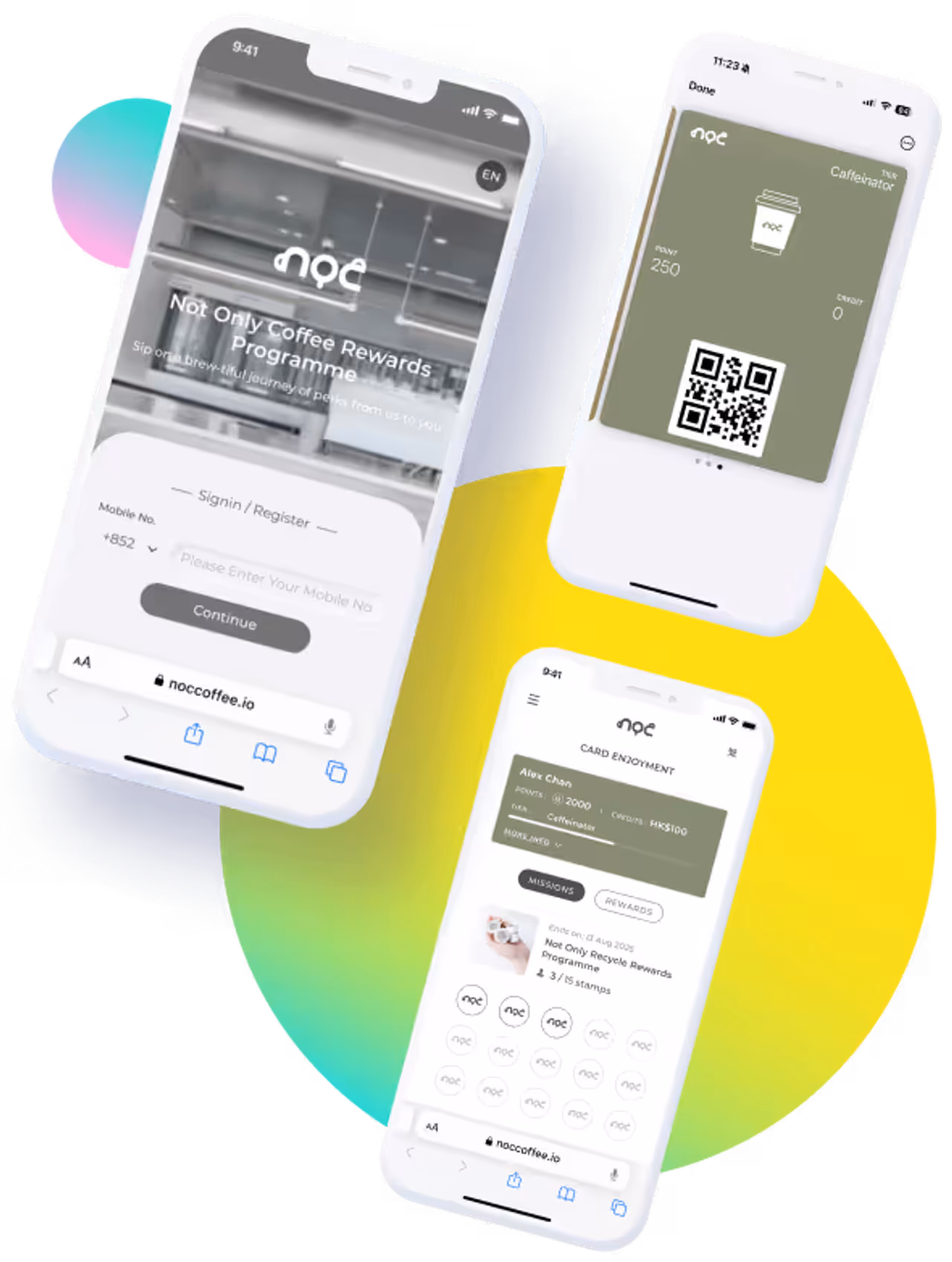 Servicios Wallet+ de NOC