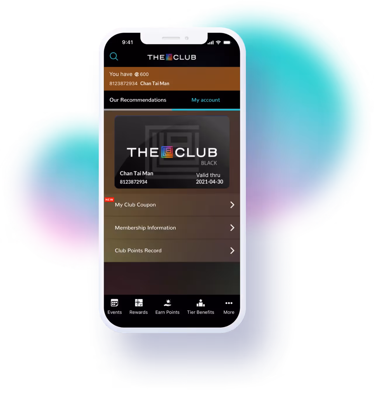 HKT The Club 會員獎賞應用程式