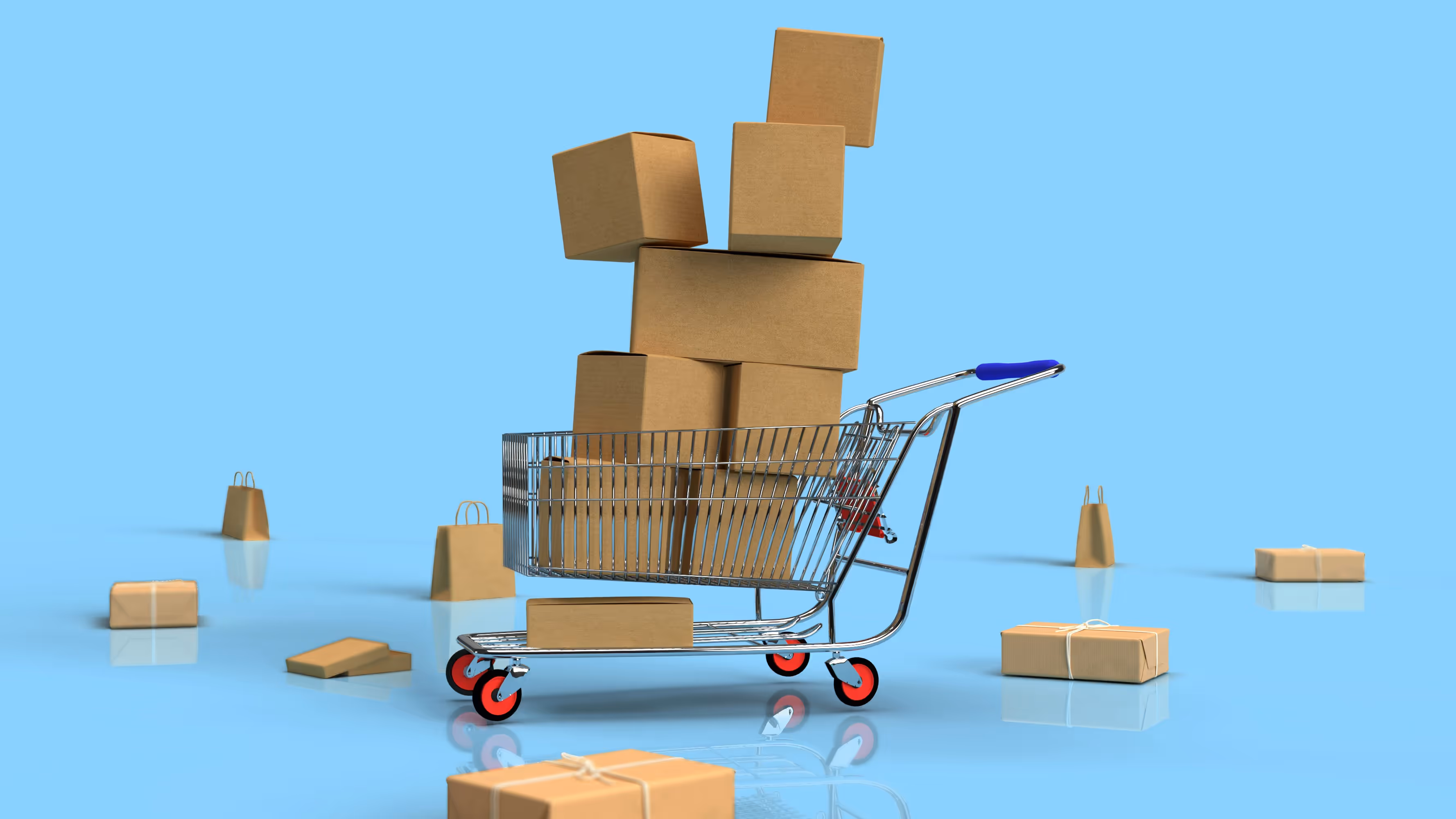 A returning customer making a repeat purchase, illustrating the core reasons that drive repurchase and customer loyalty.