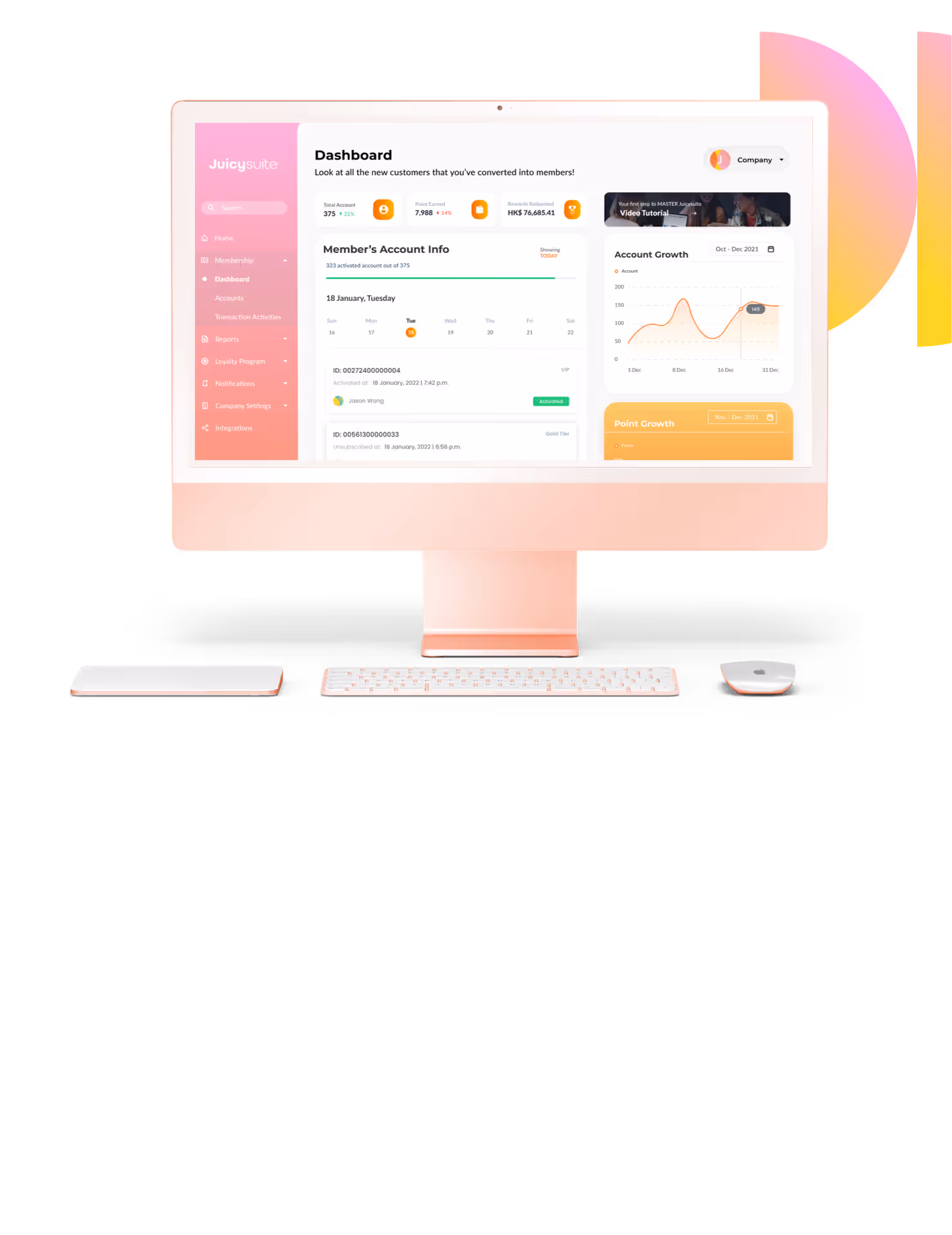 Set up stored value