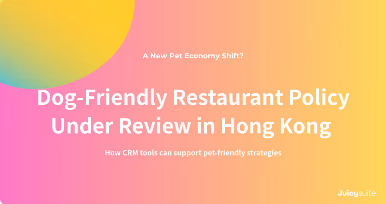 Política de restaurantes pet-friendly bajo revisión en Hong Kong: ¿un nuevo giro en la economía de mascotas?