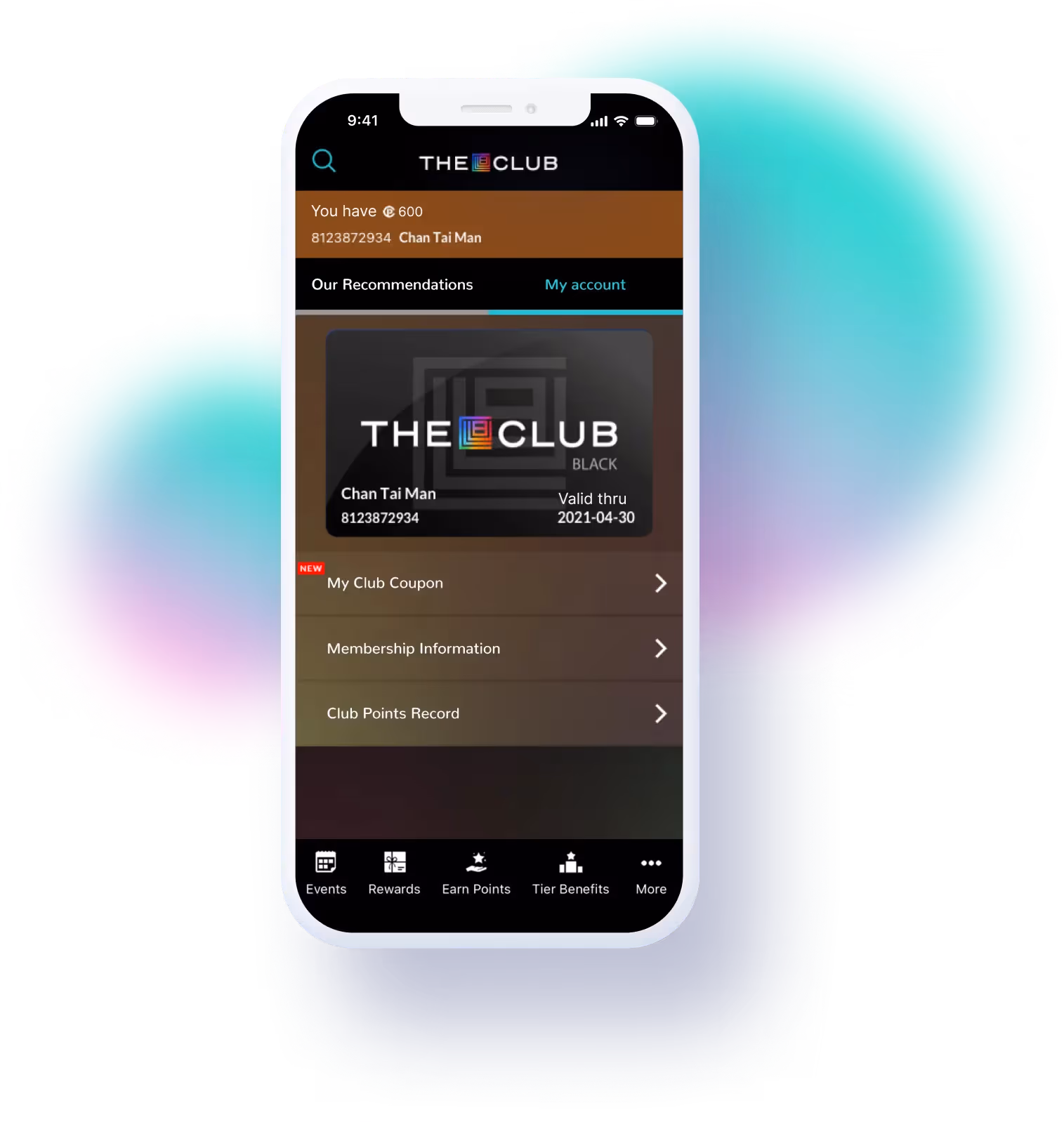 HKT The Club Loyalty App